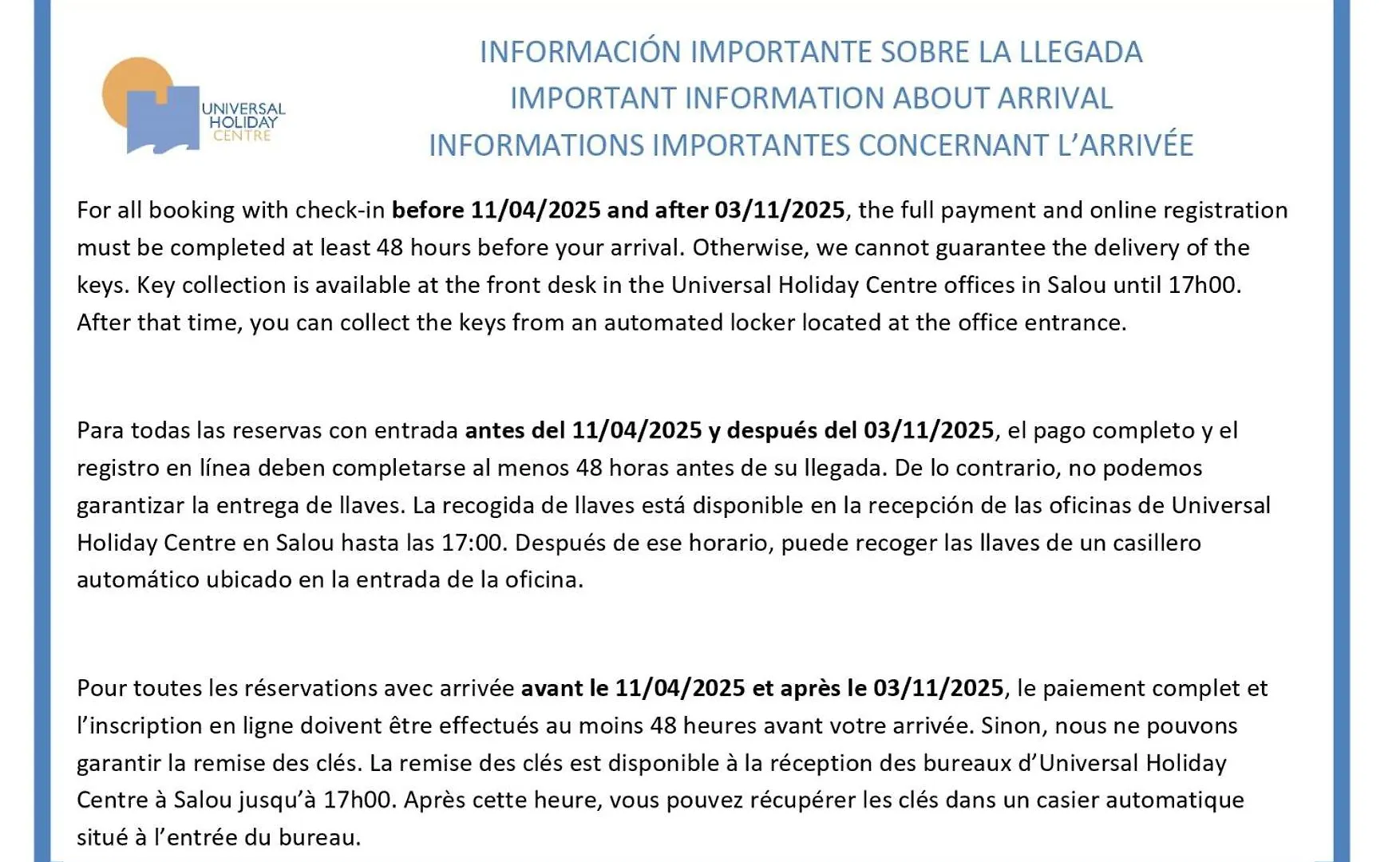 Uhc Montecarlo Apartments S104-018 Salou Spain